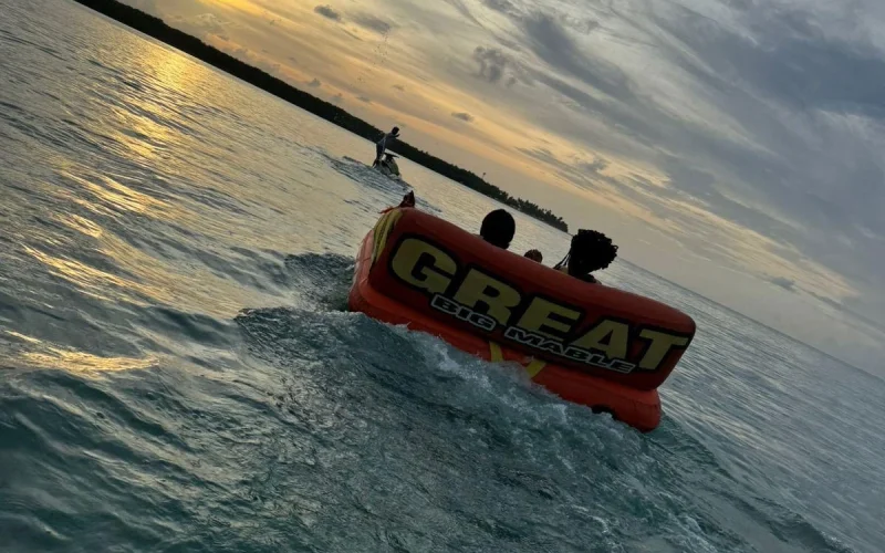Frankie Tour jet ski